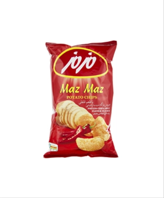 چیپس فلفلی مزمز 60 گرم