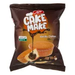 کیک ساده با کرم شکلاتی مزمز 52 گرمی