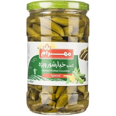 خیار شور ویژه مهرام 650 گرم 
