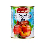 کمپوت هلو کلیددار خوشاب 350 گرمی