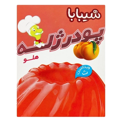پودر هلو شیبابا 100 گرم