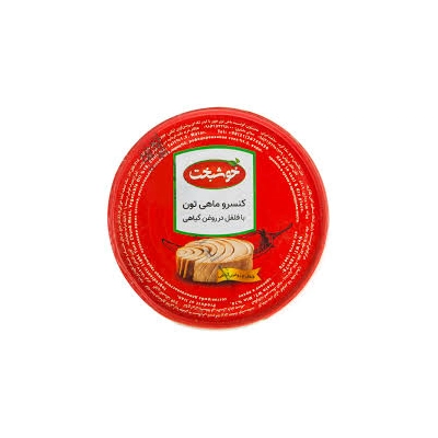  کنسرو ماهی با فلفل در روغن خوشبخت 180 گرم