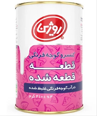 گوجه خرد شده روژین 410 گرم