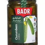 خیارشور درجه 1 بدر 620 گرم