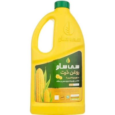  روغن ذرت تصفیه شده سی سام 1800گرم
