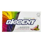 آدامس مینی استیک بدون شکر با طعم استوایی بایودنت 7 عددی