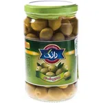 زیتون شور باهسته 660گرمی شیشه رازک