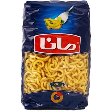 ماکارونی فرمی بریده مانا 500 گرم