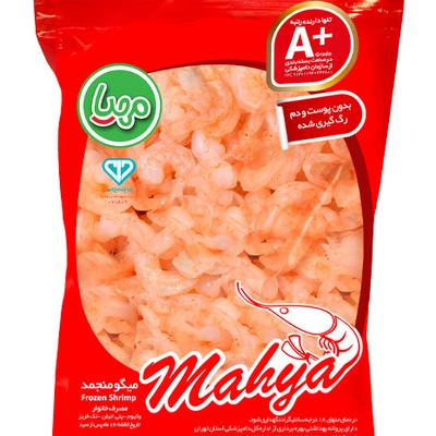 میگو پلویی منجمد سایز  مهیا پروتئین 450 گرم