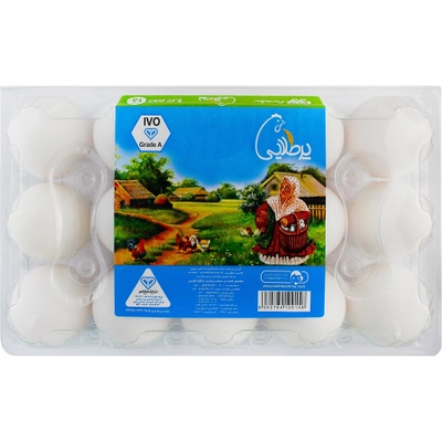 تخم مرغ پرطلایی 15 عددی