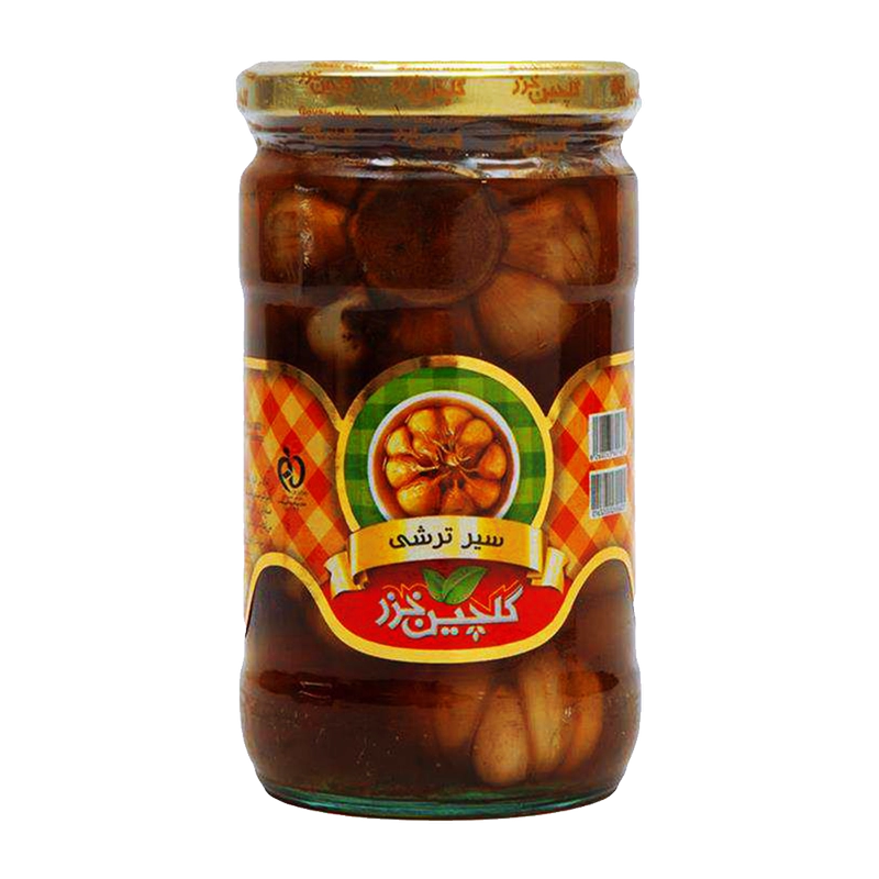  ترشی سیر گلچین خزر 680 گرم