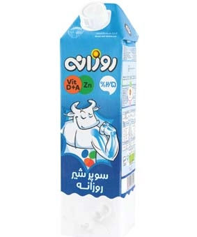 سوپر شیر کم چرب روزانه 1لیتر