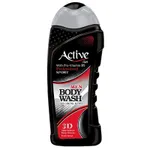 شامپو بدن اسپرت مشکی آقایان اکتیو 400 گرمی