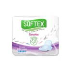 نوار بهداشتی بالدار بزرگ فلاف نازک سافتکس 10 عددی