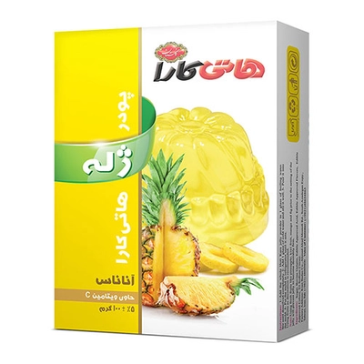 پودر ژله آناناس هاتی کارا 100 گرم 