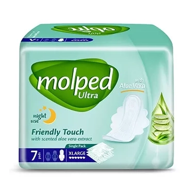 نوار بهداشتی اولتراخیلی بزرگ 7عددی مولپد