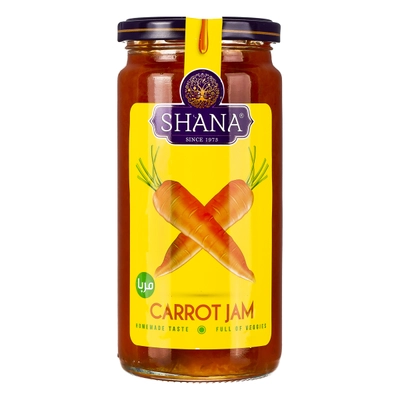 مربا هویج شیشه شانا 570 گرم