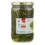 ترشی شیشه فلفل سوزنی بیژن 580 گرمی