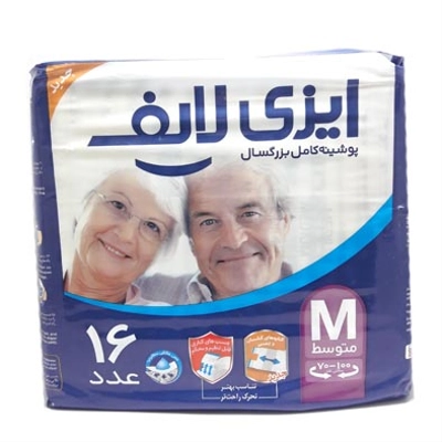 پوشینه ایزی لایف متوسط 16 عدد