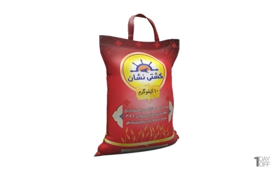 برنج پاکستانی 386 کشتی نشان 10 کیلوگرم 