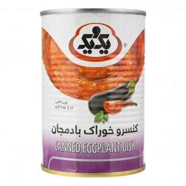 کنسرو خوراک بادمجان ی چین چین 380 گرم