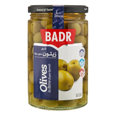 زیتون بدر سوپر ویژه 650 گرمی