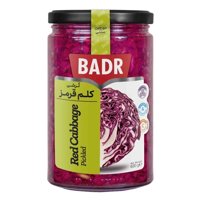 ترشی کلم قرمز بدر 630 گرمی