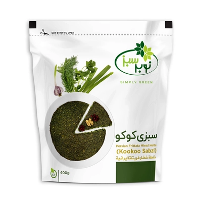 سبزی کوکو نوبر سبز 400 گرم