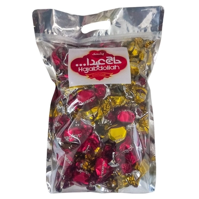 پشمک دوسرپیچ سلفون کاکائو حاج عبدا.. 500گرم