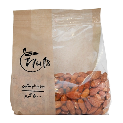 بادام درختی نمکی اوشان 500 گرم 