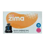 کیسه زباله مشکی جعبه آسان  25عددی  اکوزیما