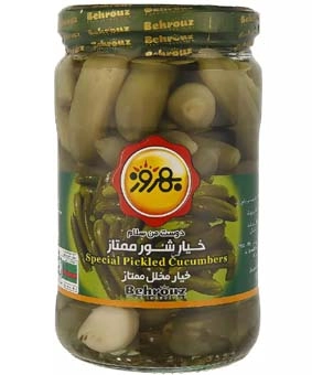 خیارشور بهروز ممتاز 660 گرم