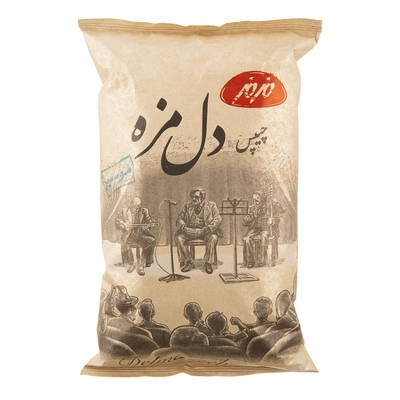 چیپس دل مزه موسیر مزمز 90 گرمی