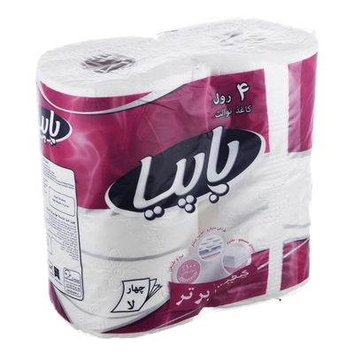 دستمال توالت پاپیا 4 عددی