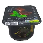 دسر شکلات تلخ با سس نعنا دنت 100 گرمی