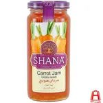 مربا هویج شیشه بلند شانا 310 گرم
