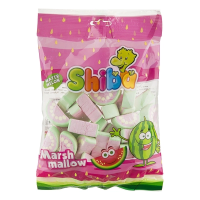 مارشمالو هندوانه شیبا 100 گرمی