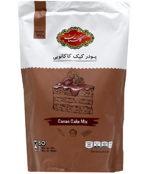 پودر کیک گلستان کاکائویی 500 گرم