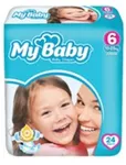 پوشک مای بیبی سایز 6 بسته 24 عدد