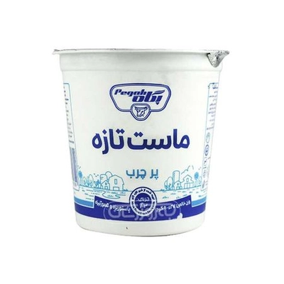 ماست پاستوریزه لیوانی 900 گرمی پرچرب 3در
