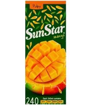 آبمیوه سان استار انبه 240 میلی لیتر