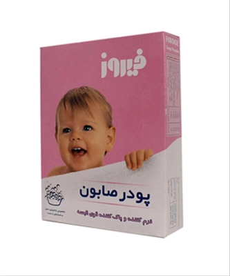 پودر صابون دستی لباس بچه فیروز 400 گرمی
