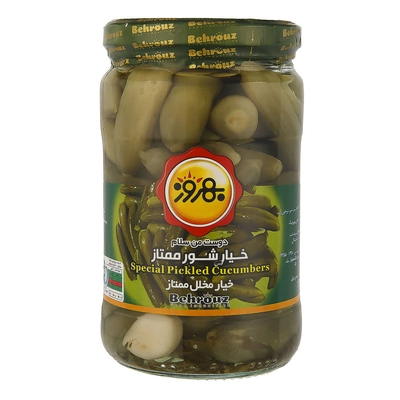 خیارشور بهروز ممتاز 660 گرمی