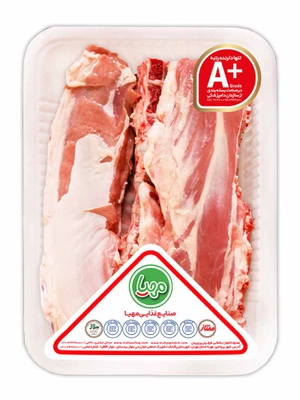 راسته با استخوان گوسفند مهتا پروتئین وارداتی 1 کیلوگرمی