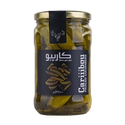 خیارشور ممتاز کاریبو 670 گرم 