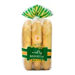 نان باگت کنجدی 3 عدد هورسان 455 گرمی