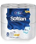 دستمال توالت سافتلن 8 عدد