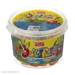 پاستیل میوه ای ماهی درب دار کوچک شیرین عسل 300 گرمی