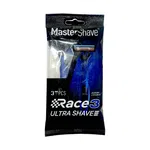 خودتراش سه لبه مردانه race3 مستر شیو بسته 3 عددی