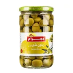 زیتون شور ایرانی مهرام با هسته 680 گرم